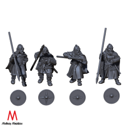 Hengstland warriors with spear